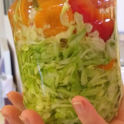 Káposzta, sárgarépa, paprika